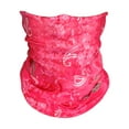 thumbnail image 1 of Top Headwear Face Covering Neck Gaiter - Pink Paisley, 1 of 2