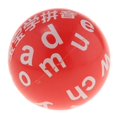 thumbnail image 3 of Pack of 3 3 Inch PVC Ball for Baby Bouncy Ball Toy Set for Kids Babies Alphabet, 3 of 7