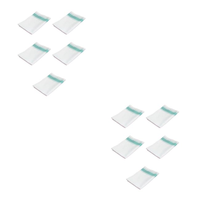 Yuarrent 5 uds paño de limpieza paños de limpieza toallas paños de cocina fuerte absorbente de agua cocina hogar ventana coche Verde 32*50cm/5 uds 2Conjunto