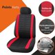 thumbnail image 3 of Fundas universales CHAO para asientos delanteros de automóvil Negro Gris, 3 of 5