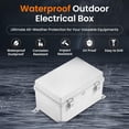 thumbnail image 2 of Caja de conexiones eléctricas QILIPSU a prueba de agua IP67 30x20x17cm, 2 of 9