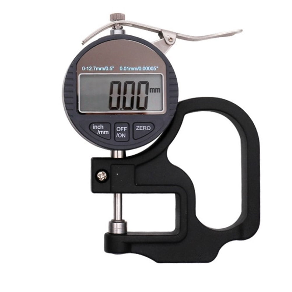 0.01mm Electronic Thickness Gauge 12.7mm Digital Micrometer Thickness