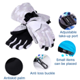 thumbnail image 4 of Men's and Women's Warm Gloves Waterproof and Windproof Couples Sports Motorcycle Gloves, 4 of 5