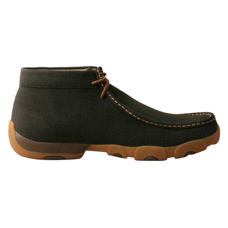 Men's Twisted X MDMST03 Steel Toe Driving Moc Chukka Rubberized
