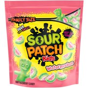2X - Sour Patch Kids Watermelon Soft & Chewy Candy, Family Size, 1.8 Lb