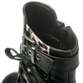 thumbnail image 6 of GLOBALWIN Black Chunky Platform Ankle Boots for Women with Heels 8M, 6 of 8
