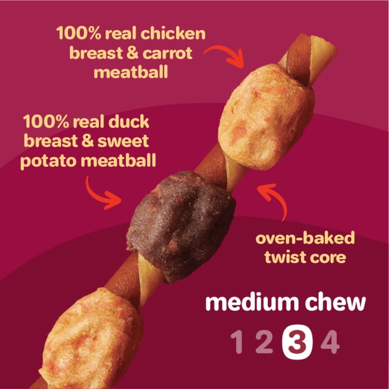 Rawhide-Free Hearty Kabob Dog Chews, 14 Count photo 3