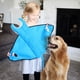 thumbnail image 3 of Juguete para Perro Snuggle Puppy Tender-Tuffs Mantarraya Azul de Peluche, 3 of 7
