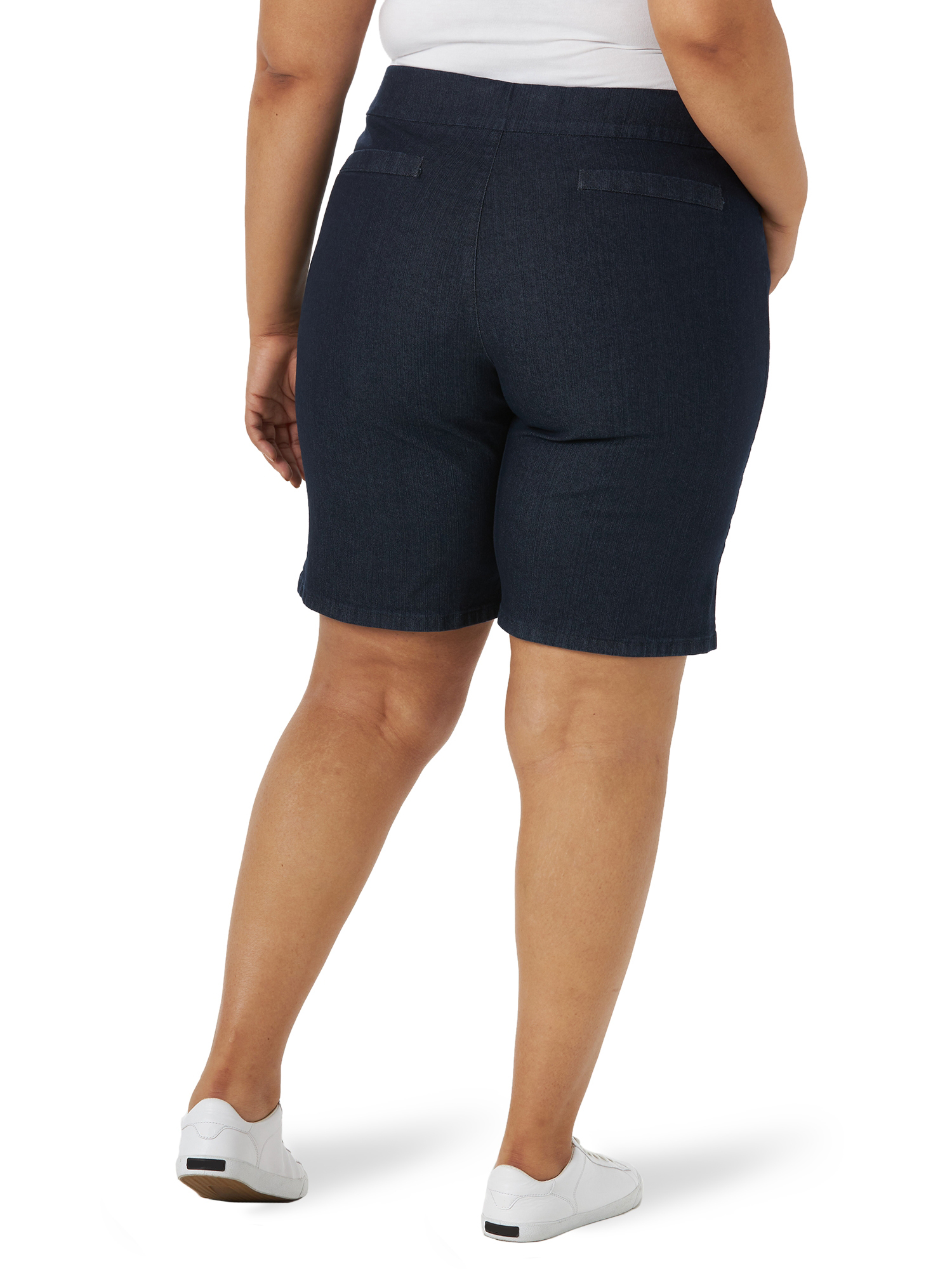 Chic Women's Plus Classic Collection Women's Plus Size Relaxed Fit Flat Bermuda Short - image 3 of 5