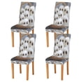 thumbnail image 2 of BZSMCE Chairs Slipcovers Dining Chair Covers Adorable Fluffy Owl Family Creative Pattern, 2 of 7