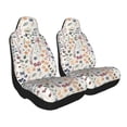 thumbnail image 2 of Naloa Watercolor Floral Car Seat Covers 2PCs Front Car Seat Covers Universal fit for Most Cars SUVs and Trucks - 2 PCS, 2 of 5