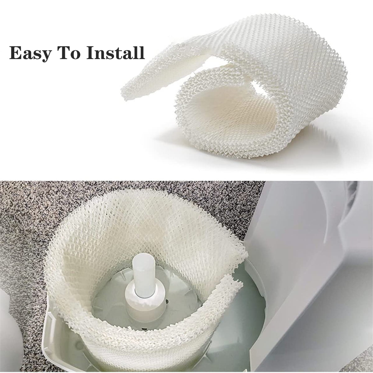 2 Pack MAF2 Replacement Wick Humidifier Filter Compatible with Air Care MAF2 Essick Air Moist AIR MA0800,MA0600,MA0601#15508 17006 15408 Humidifier