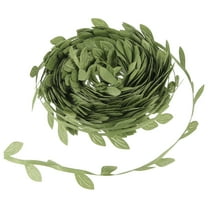 1 Roll of Leaf Design Cake Box Tying Ribbon Polyester Ribbon DIY Craft Ribbon Decor