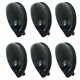 thumbnail image 2 of 6pcs 108x40mm Cáscara Tiradores de Cajón Perilla de pequeña sala Tirón Manija de Muebles de Negro, 2 of 4
