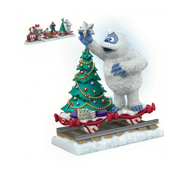 The Bradford Exchange Shining Star Of Christmas Lighting The Holiday Path All Aboard The Rudolph® Express Collection Issue #3 A Delightful Celebration of Christmas Decoration 4.5-inches
