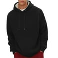 thumbnail image 6 of Men's Clothing Male Autumn And Winter Hooded Warm And Comfortable Thick Wool Velvet Bottoming Sweatshirt Long Soft Hoodie for Men Thick Hoodie for Men Sweat Shirts Zip Sweatshirts Sweatshirt Black S, 6 of 8