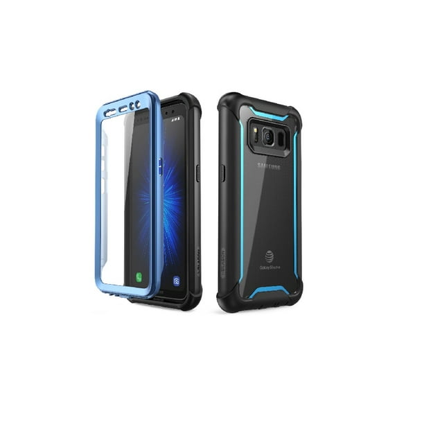 Full Cover Case Ares With Screen Protector For Samsung Galaxy S8 Active Blue Color Walmart Com Walmart Com