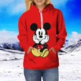 thumbnail image 1 of Disney Couple Set Minnie Mouse Women's Clothing Women's Fashion Top Printed Hoodie Women's Mickey Hoodie Children's SweatshirtKids-110 Gao Jinjia LED, 1 of 2