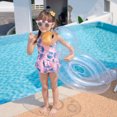 thumbnail image 5 of Transparent Duck Swimming Ring for Kids Baby Inflatable Swim Circle Children's Fun Water Activities, 5 of 5