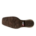 thumbnail image 5 of Justin Boots Womens Dee Embroidered Square Toe Cowboy  Ankle Boots, 5 of 5