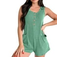 thumbnail image 2 of Timegard Shorts for Women 2pc Plus Size Elastic Waist Loose Soft Pajamas Shorts Homewear Solid Color, 2 of 6