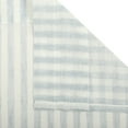 thumbnail image 3 of Nanshing Ethel Rod Pocket 3-Piece Stripes Tier Curtain Sets, Blue, 56" x 14", 3 of 5