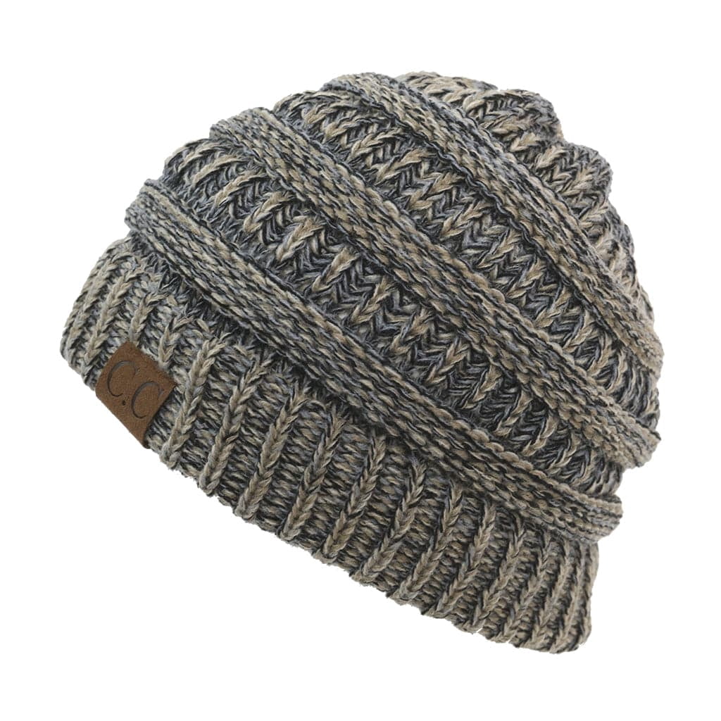 CC Crafted Multi-Color Beanie | Four-Tone | Adult and Kid Sizes