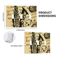 thumbnail image 2 of Music Notes Saxophone Musical Vintage 3 Gang Light Switch Cover Decorative Triple Toggle Wall Plate for Kitchen Bedroom Bathroom Living Room Decor, 2 of 5