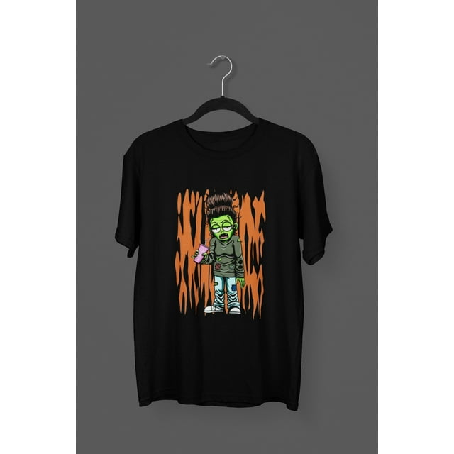 G A Meilleur Zombie Fille T-Shirt d'Halloween It. TOP daS Ne - comme sur l'Image - S