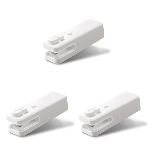 Matsuzay Sellador eléctrico recargable, paquete con pilas, sellado de galletas, máquina práctica, Mini dispositivo de calor para mantener Type4 NO4