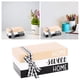 thumbnail image 2 of Libros apilados de madera Sweet Home, decorativos para la mesa de entrada, 2 of 5