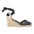 thumbnail image 2 of Alpargata De Plataforma Habana Con Yute Natural Piel Vegana Negro Con Ajuste Estilizado Para Mujer, 2 of 5