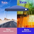 thumbnail image 2 of Ainfox 8 x 8 Ft Pop up Canopy Tent,Outdoor Gazebo for Beach,Sun Shade,Outdoor Activities,Light Blue, 2 of 7