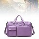 thumbnail image 5 of Bolso bandolera ligero, portátil y multifuncional para gimnasio y viajes. Perfecto en color violeta claro. Bolso de fitness de gran capacidad., 5 of 8