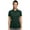 Dark Green, variant on Women's Flat Knit Collar Wicking Polo Shirt