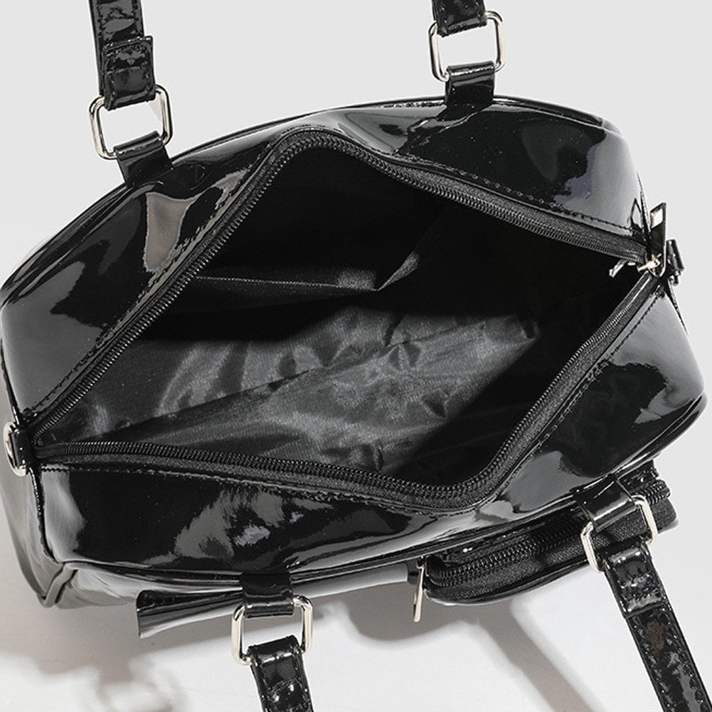 Hzzsbu Kawaii Crossbody Bags Large Capacity Ita Messenger Bag Cute Transparent Crossbody Bag Versatile Uniform Bag for Women
