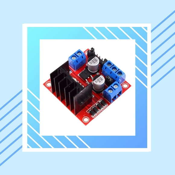 Langgg L298N Controller DC Stepper Motors Board Stepping Dual Module Car Power Vehicle Molds Accessories Fittings Supplies