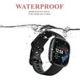 thumbnail image 4 of MYKOMI Band Compatible With Fitbit Versa 4 Bands for Women Men, Soft Silicone Replacement Band for Fitbit Versa 4, Versa 3, Sense, Sense 2 Smartwatch, 4 of 7