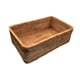 thumbnail image 2 of Cesta de almacenamiento de ratán, bandeja multiusos para perfumes, cesta de picnic, caja organizadora para 30CMX19CMX10CM, 2 of 9