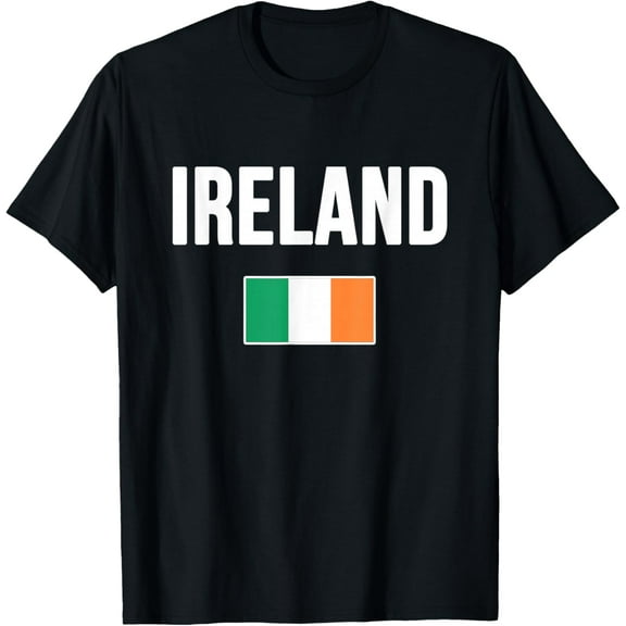 100% pure cotton for both men and womenIreland Irish Flag Souvenir T-Shirt