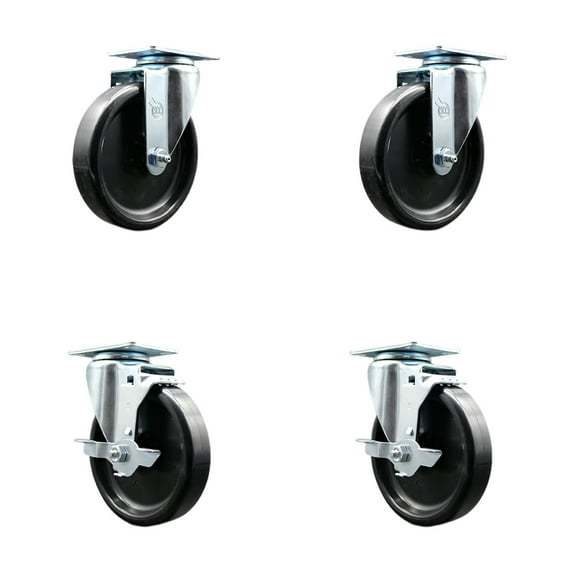 Avantco FF300 FF400 FF500 FF518 Frymaster Dean Floor Fryer Caster Replace Set