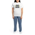 thumbnail image 4 of CafePress - Drink Women's Light Pajamas - Women's Short Sleeve Print T-Shirt and Pants Light Cotton Pajama Set, 4 of 7