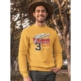 thumbnail image 2 of Racing Show  Best Performance Sweatshirt Men -Image by Shutterstock, Male Small, 2 of 4