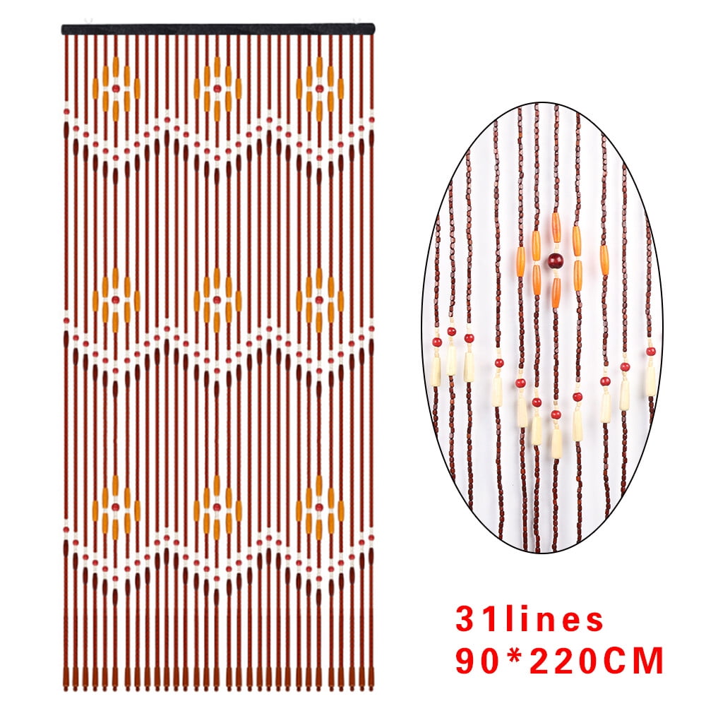 Door String Curtains Beaded Curtain For Doorway Tassels Beads Hanging Fringe NEW