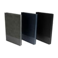 thumbnail image 1 of Libreta Doux de 100 hoja/Pasta de doble textura gris 15 x 21, 1 of 5