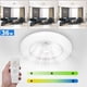 thumbnail image 3 of Ventilador de Techo con Iluminación Luz LED Velocidad del Viento Ajustable con Control Remoto Sin Batería 36W, 3 of 8