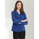 thumbnail image 3 of Top de manlarcon cuello camisero y botones pamujer Azul real XS, 3 of 6