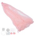 thumbnail image 4 of Princess Bed Canopy Net Mosquito Net Decoration Dome Mosquito Net for Baby Girls Pink, 4 of 5