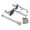 Silver, variant on Durable Servo Bracket Bracket, Fixing RC Servo Bracket Mount, easy to install Axial SCX10 RC Car Accessory - Black, 1:10