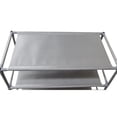 thumbnail image 2 of 50 Pair Non-Woven Multi-Purpose Stackable Free-Standing Shoe Rack, Grey, 2 of 4
